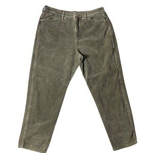 Tapemeasure Olive Corduroy Pants Size 20 Waist 20"